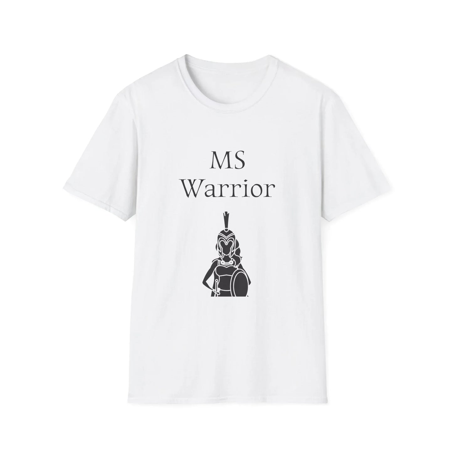 M.S. Warrior Unisex Softstyle T-Shirt - What's Your Battle? - The Dreamer's Bookshop.