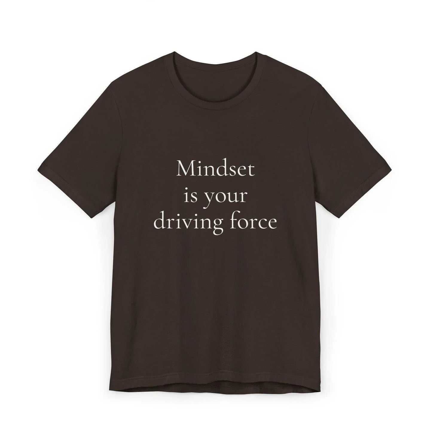 Inspirational Unisex Jersey T-Shirt - Mindset Vibe - The Dreamer's Bookshop.