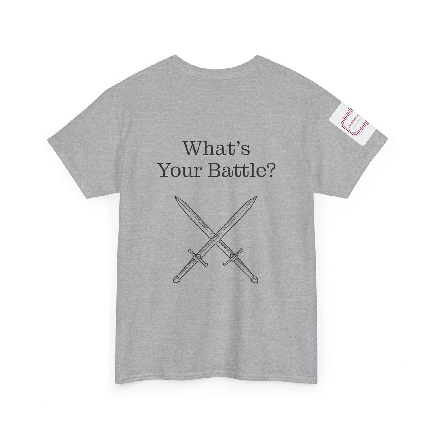 Chronic Pain Warrior Unisex Heavy Cotton Tee - Empowering Apparel for Health Awareness - The Dreamer's Bookshop.