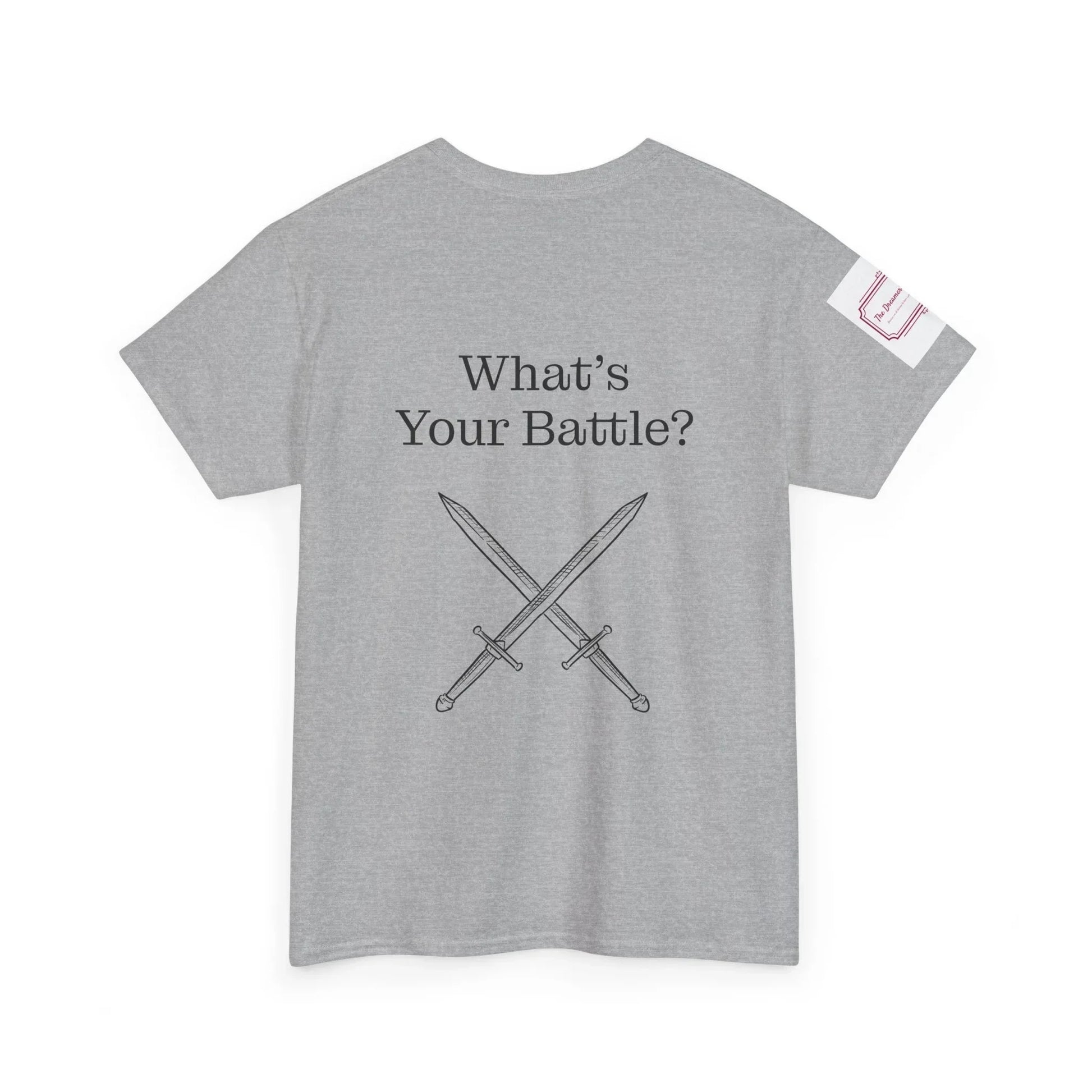 Chronic Pain Warrior Unisex Heavy Cotton Tee - Empowering Apparel for Health Awareness - The Dreamer's Bookshop.