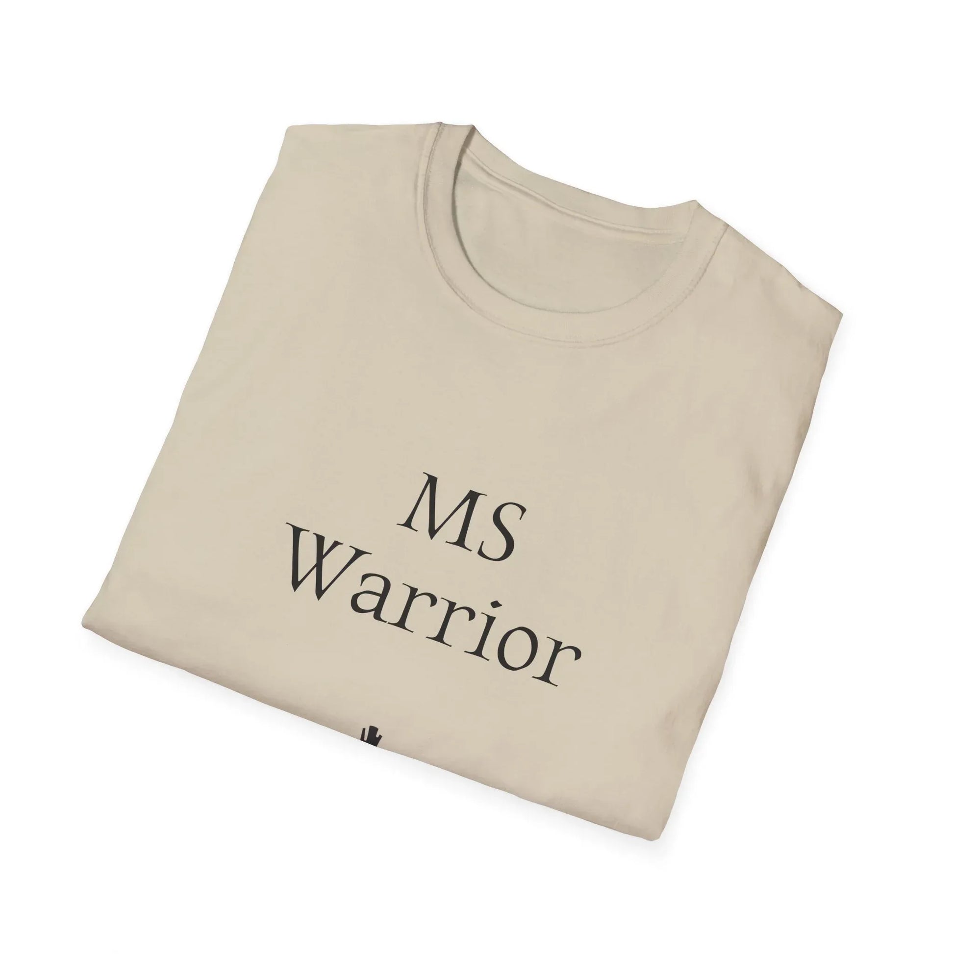 M.S. Warrior Unisex Softstyle T-Shirt - Empower Your Battle - The Dreamer's Bookshop.