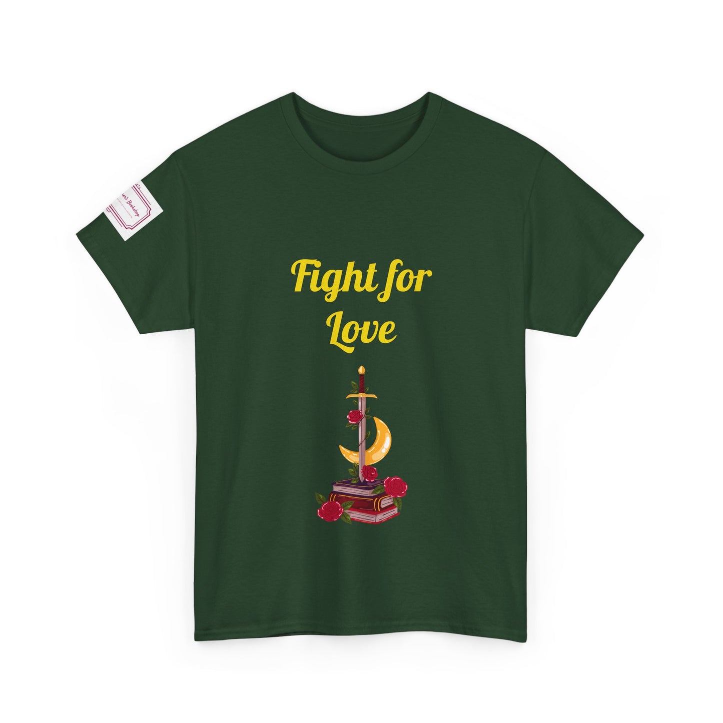 EU - Fight for Love - Unisex Heavy Cotton Tee - Romance Books
