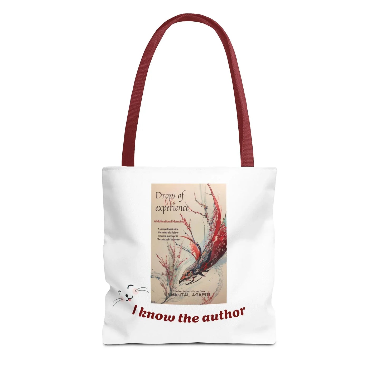 I Know the Author Tote Bag - Cozy Book lovers Design - The Dreamer's Bookshop.