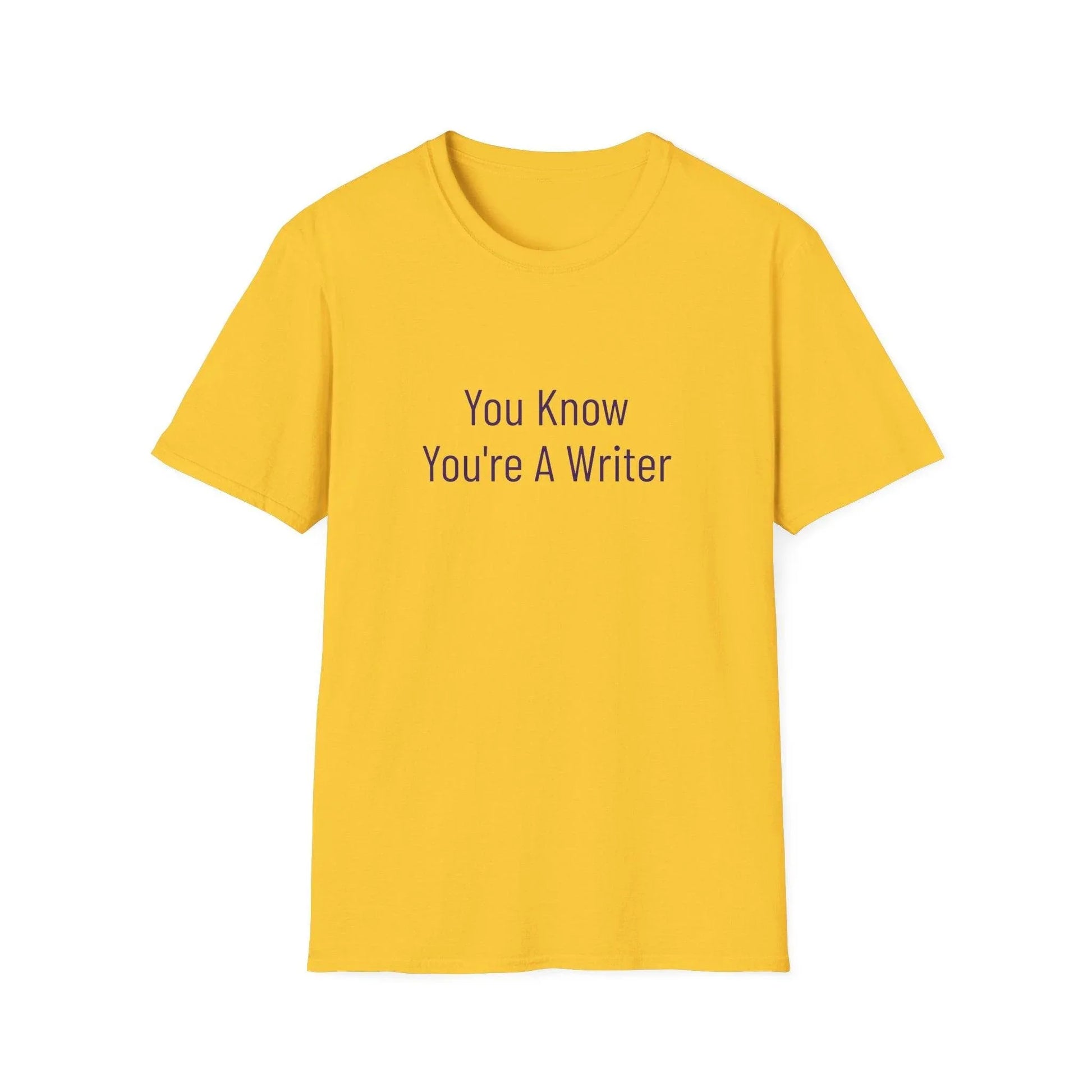 Unisex Softstyle T-Shirt - 'You Know' Philosophical - The Dreamer's Bookshop.