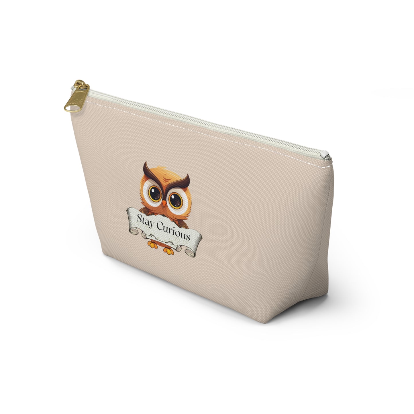 Accessory Pouch — "Stay Curious" Reader's Essentials Bag