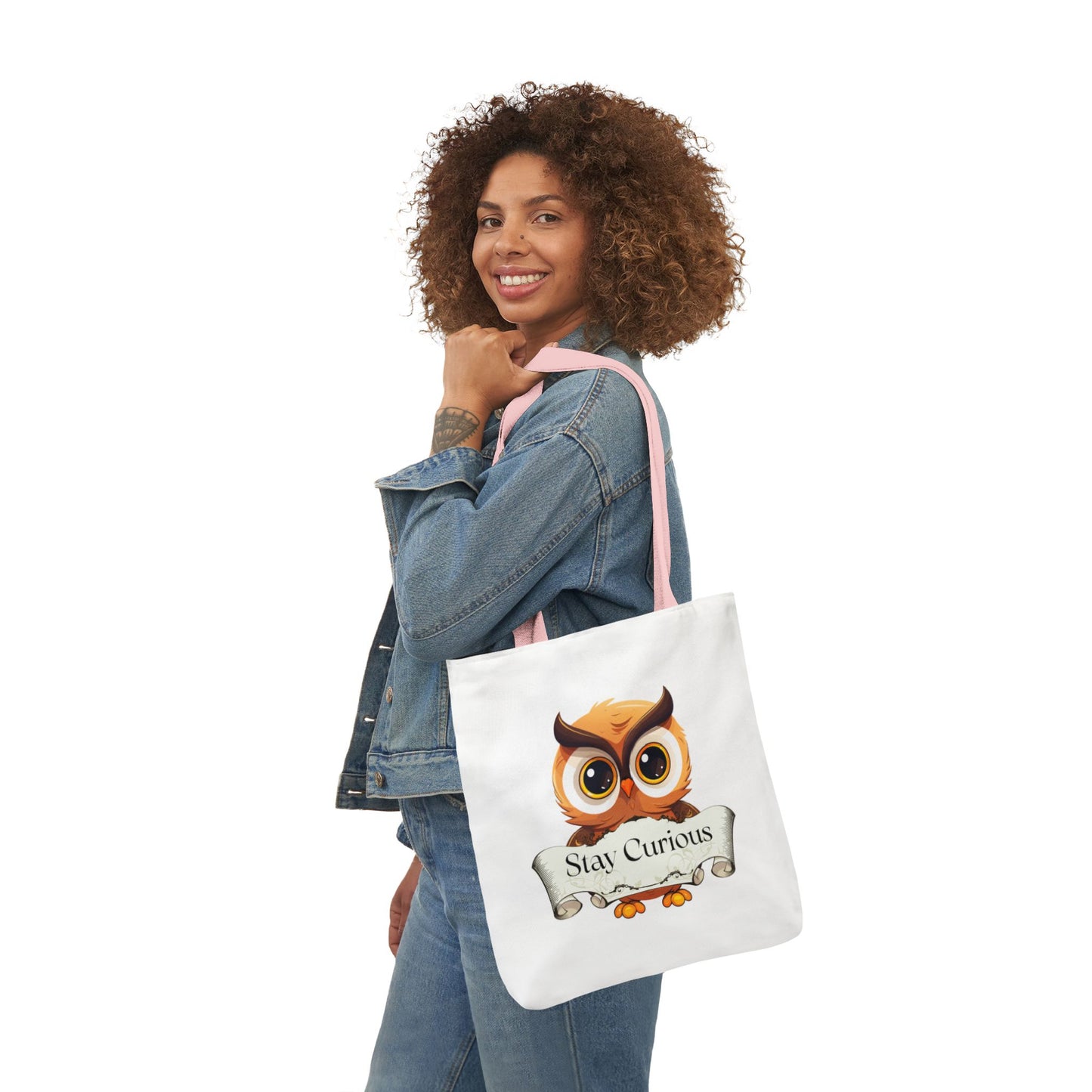 Stay Curious Tote Bag - Perfect for Book Lovers & Indie Authors