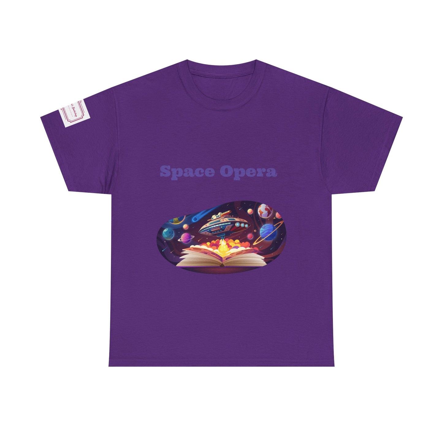 Space Opera - Unisex Heavy Cotton Tee - Sci-Fi Books