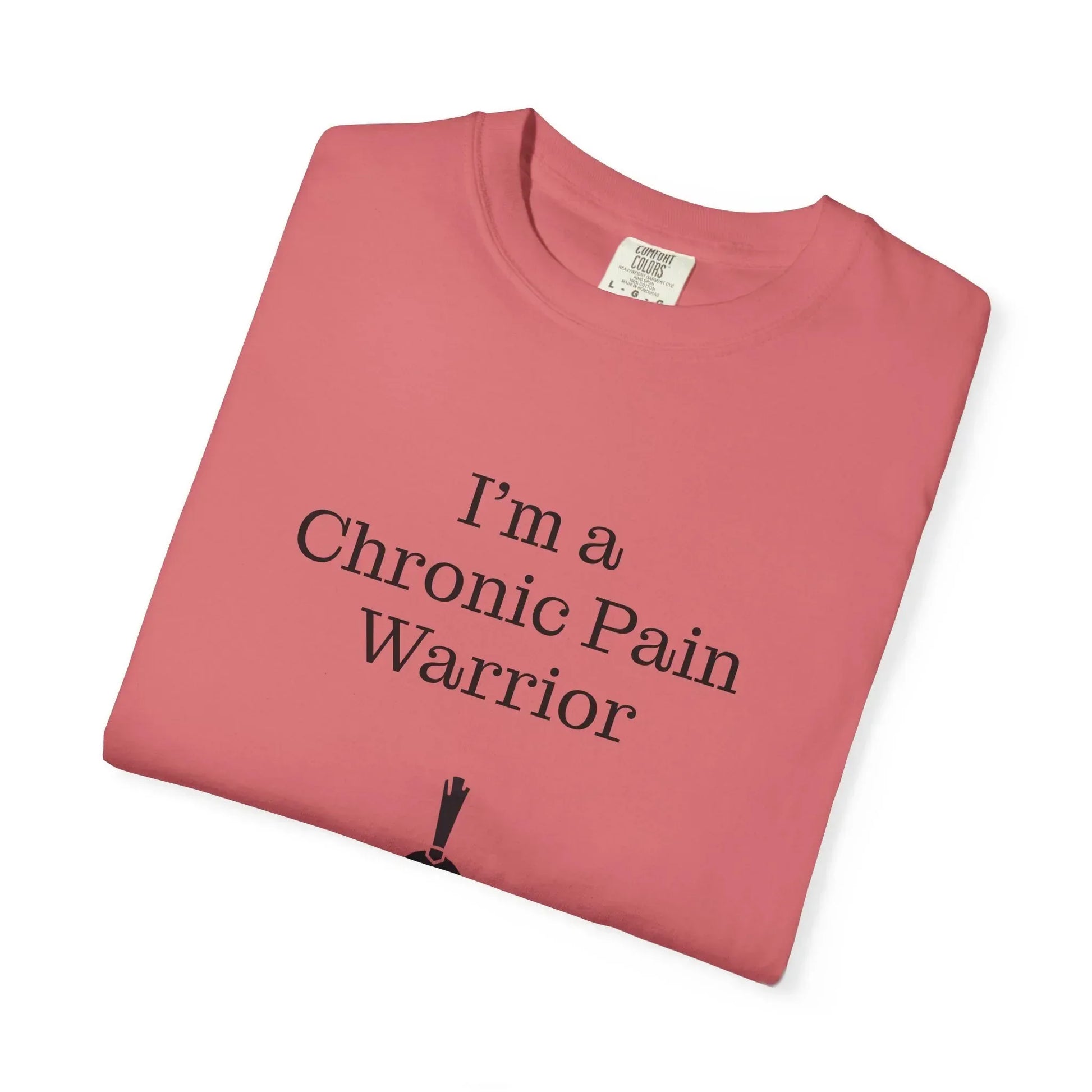 Chronic Pain Warrior Unisex T-Shirt - Empowering Tee for Healthcare Awareness - The Dreamer's Bookshop.