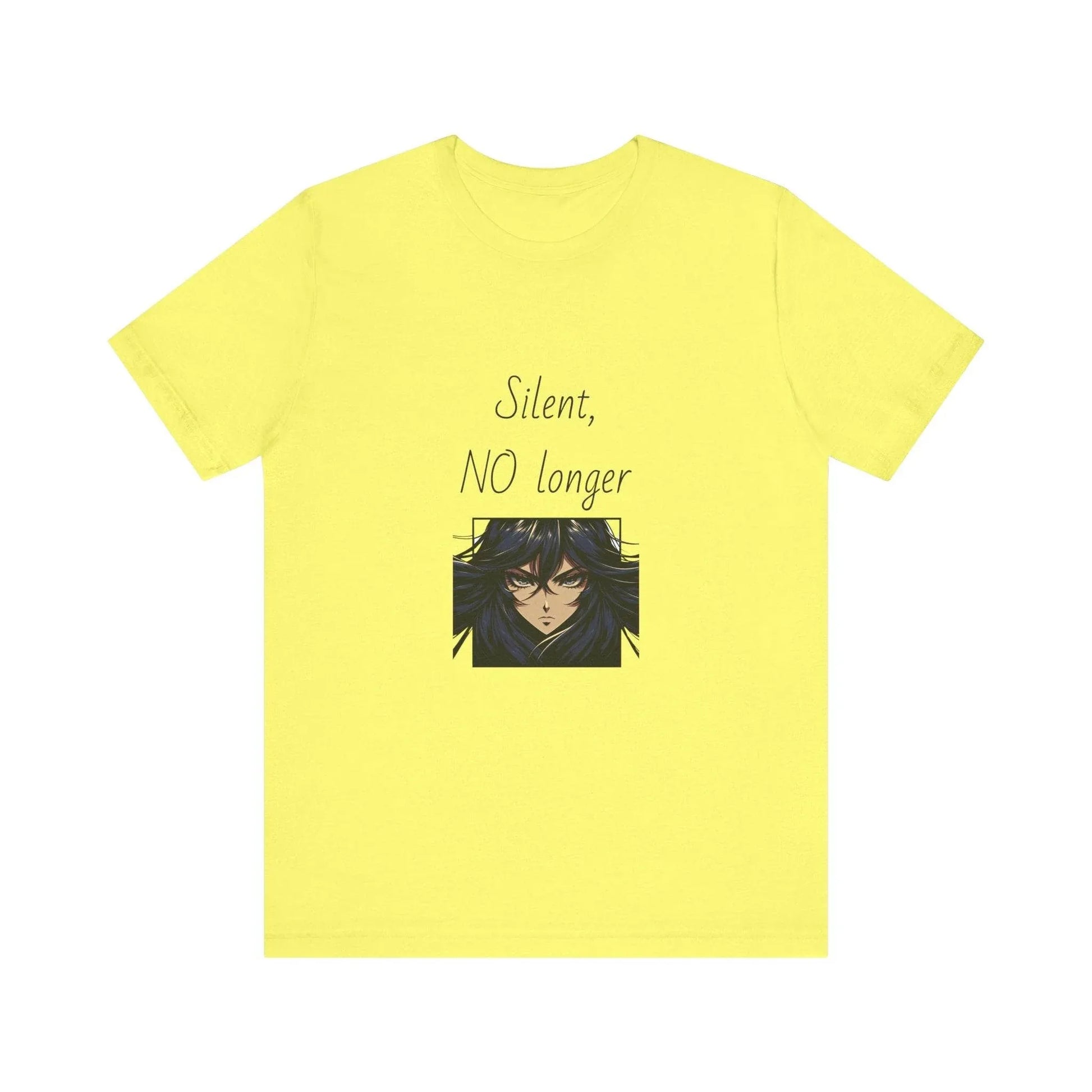 Fierce Survivor Unisex Short Sleeve Tee - Silent, NO longer - The Dreamer's Bookshop.
