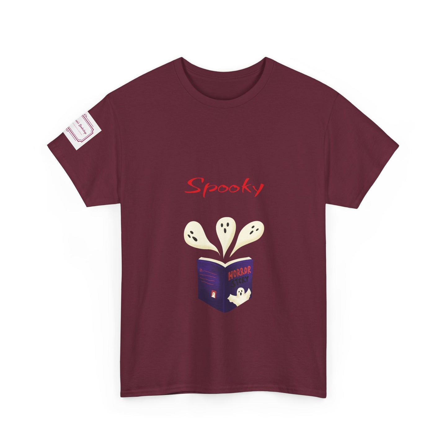 UK - Fiction -  Unisex Heavy Cotton Tee - Spooky Books