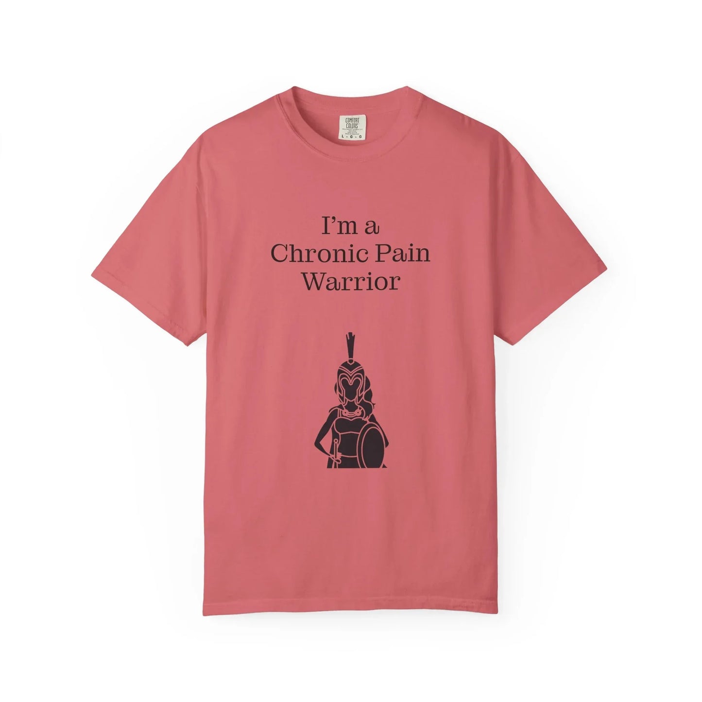Chronic Pain Warrior Unisex Garment-Dyed T-Shirt - Empowering Supportive Apparel - The Dreamer's Bookshop.