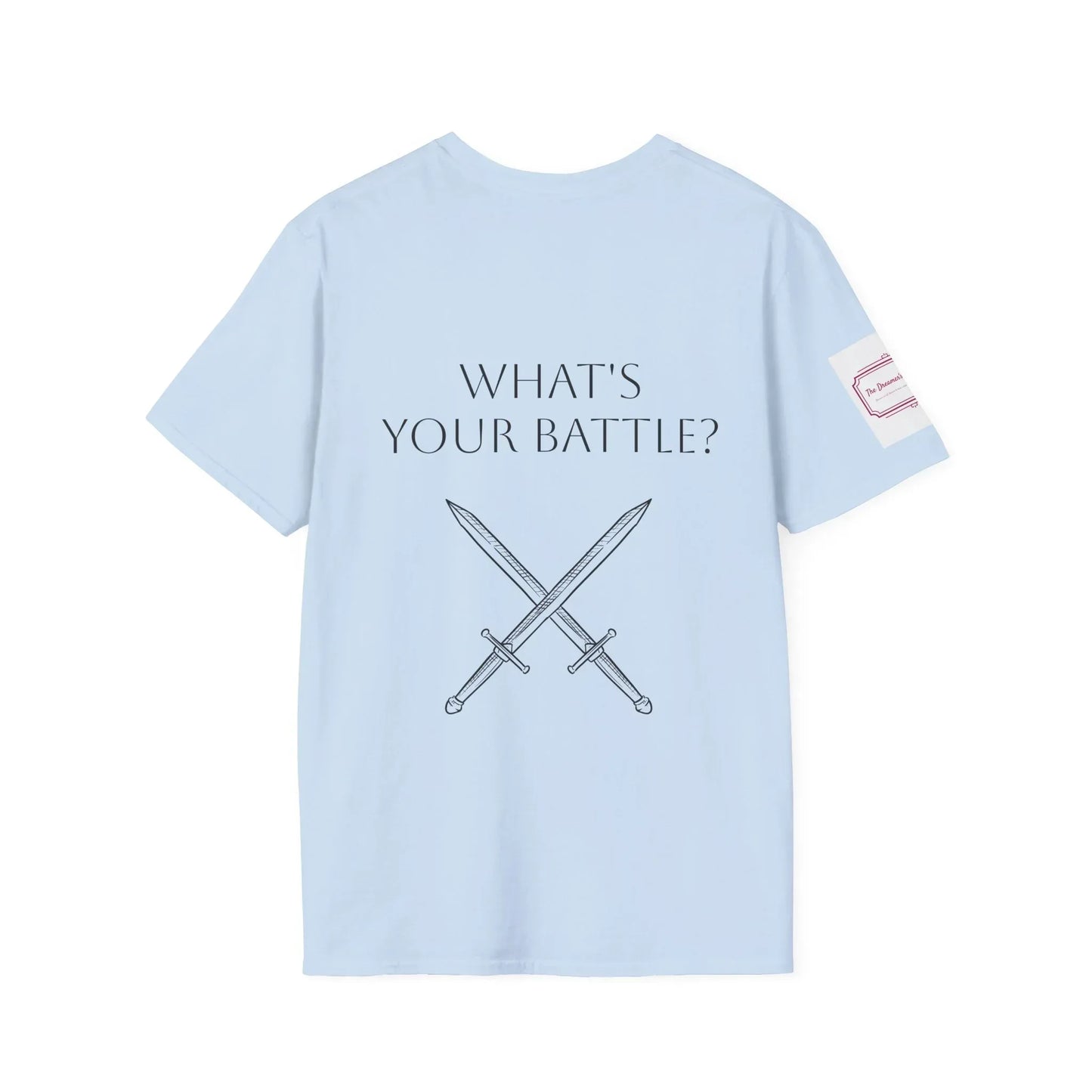 Anxiety Warrior Unisex Softstyle T-Shirt - Empower Your Battle - The Dreamer's Bookshop.