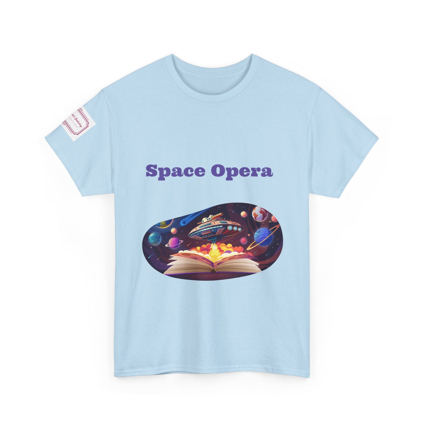 Space Opera - Unisex Heavy Cotton Tee - Sci-Fi Books