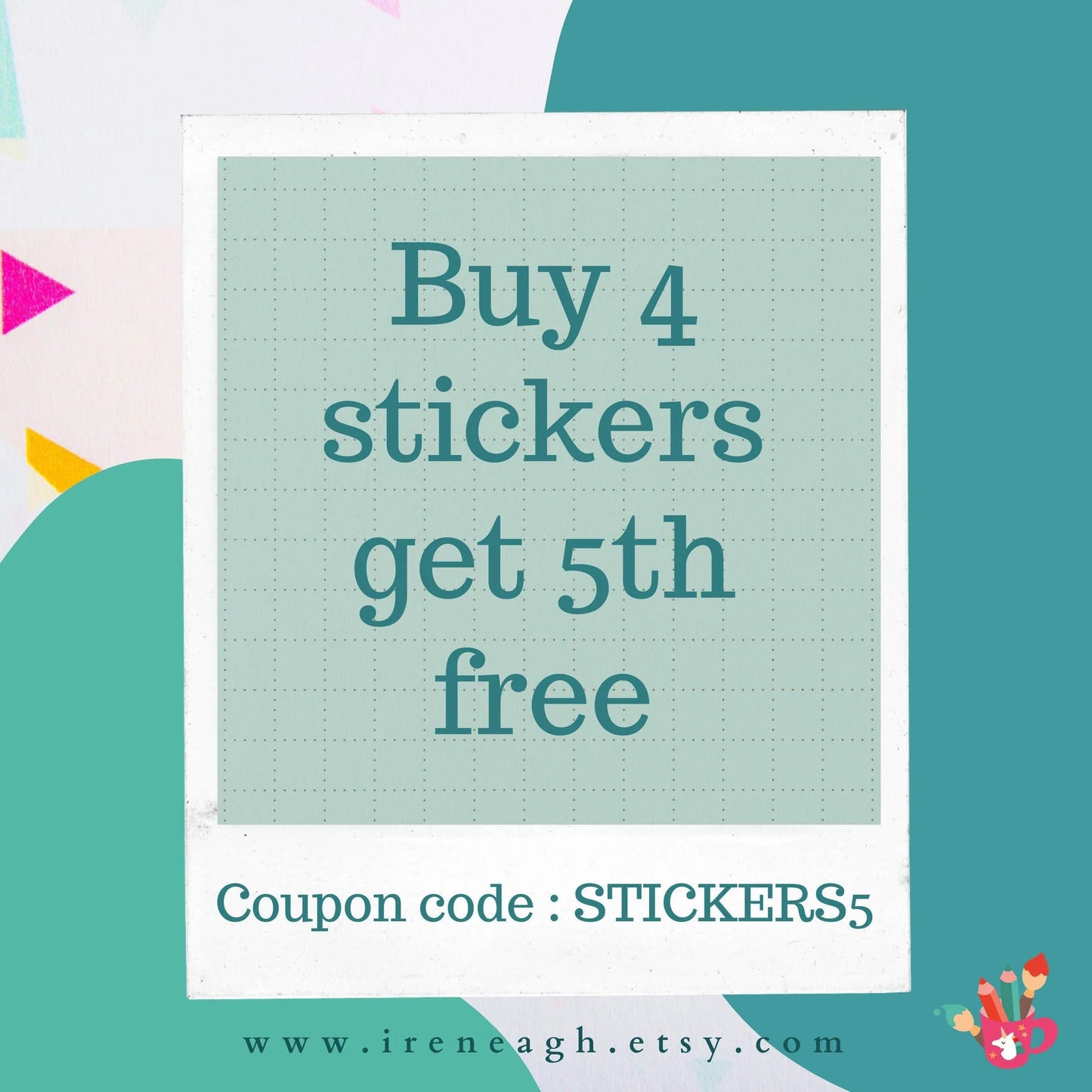 Irene Renon illustrations - Wetenschapsstickers, laptopsticker, wetenschap is magie die werkt - The Dreamer's Bookshop.