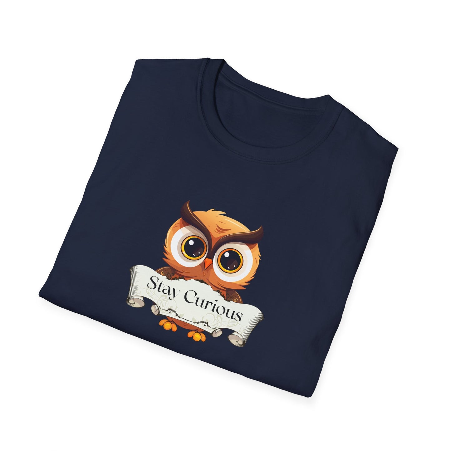 Inspirational Unisex Softstyle T-Shirt - Stay Curious