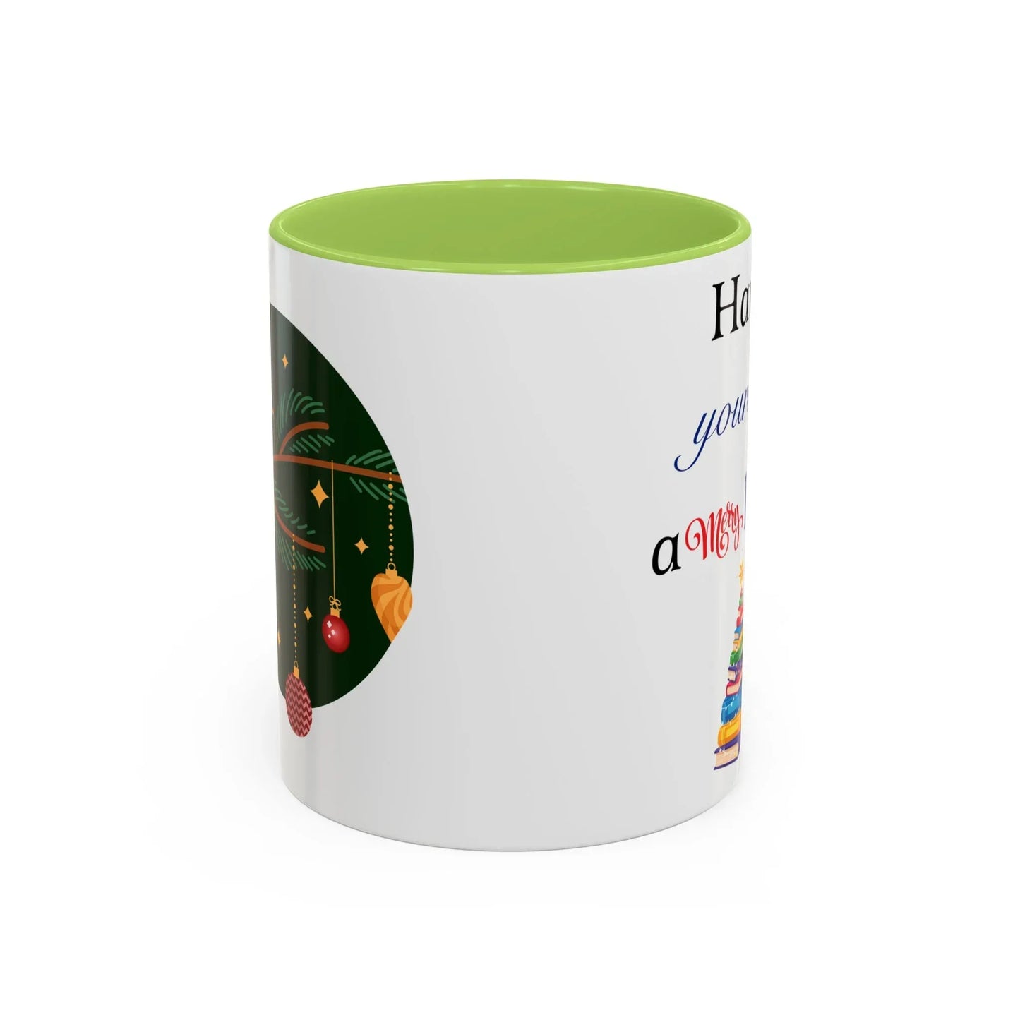 A Merry Little Bookmas - Coffee Mug - Gift for Book Lovers - The Dreamer's Bookshop.