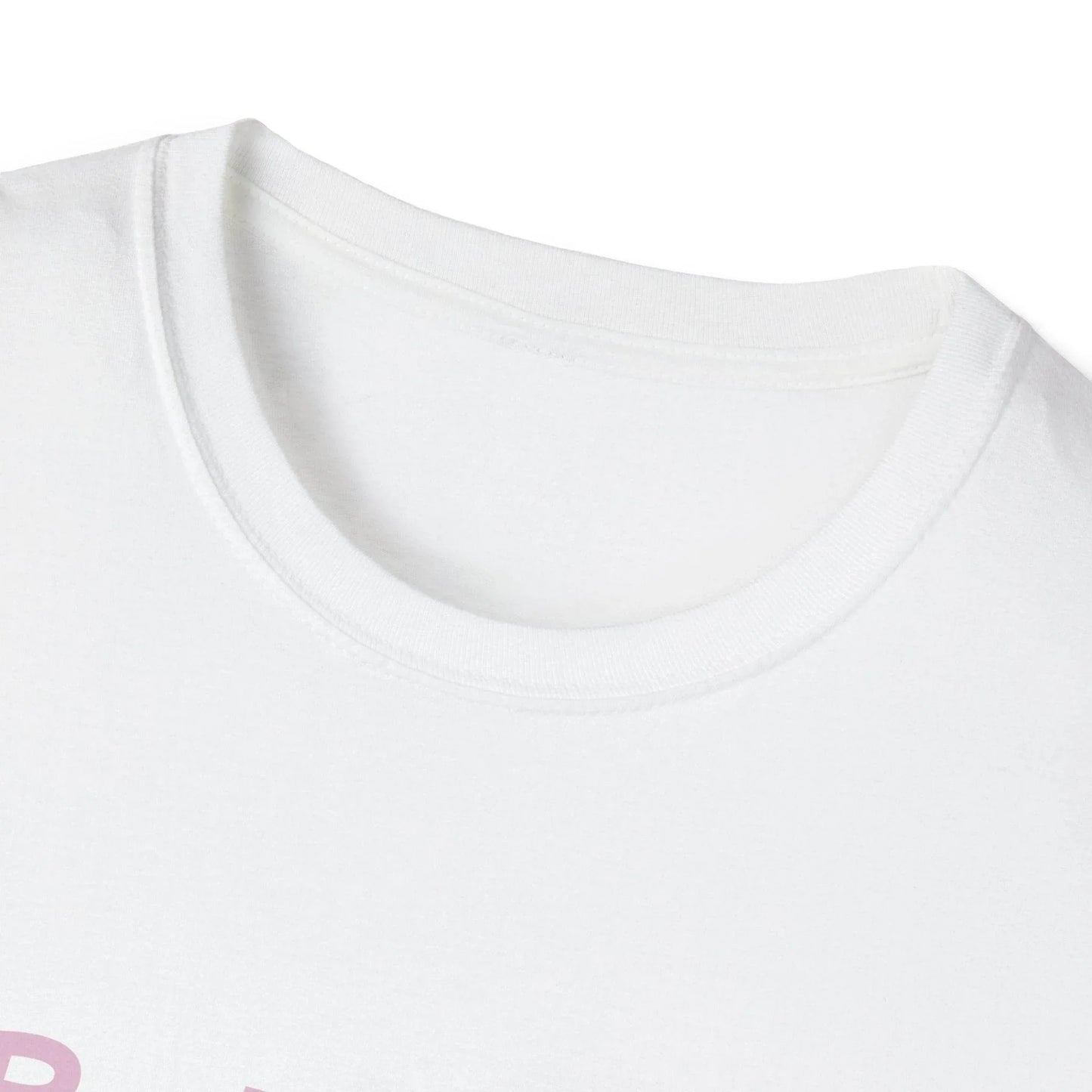 Be Happy Stay Positive Unisex Softstyle T-Shirt - The Dreamer's Bookshop.