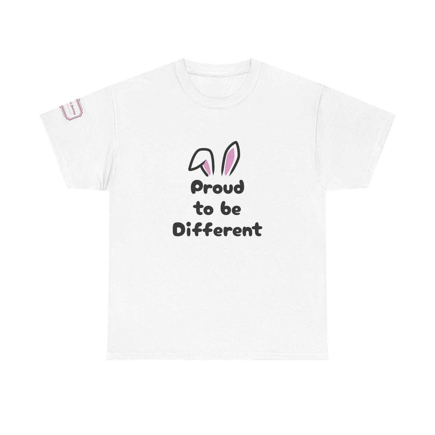 Proud to Be Different Unisex Heavy Cotton Tee – Celebrate Uniqueness - The Dreamer's Bookshop.