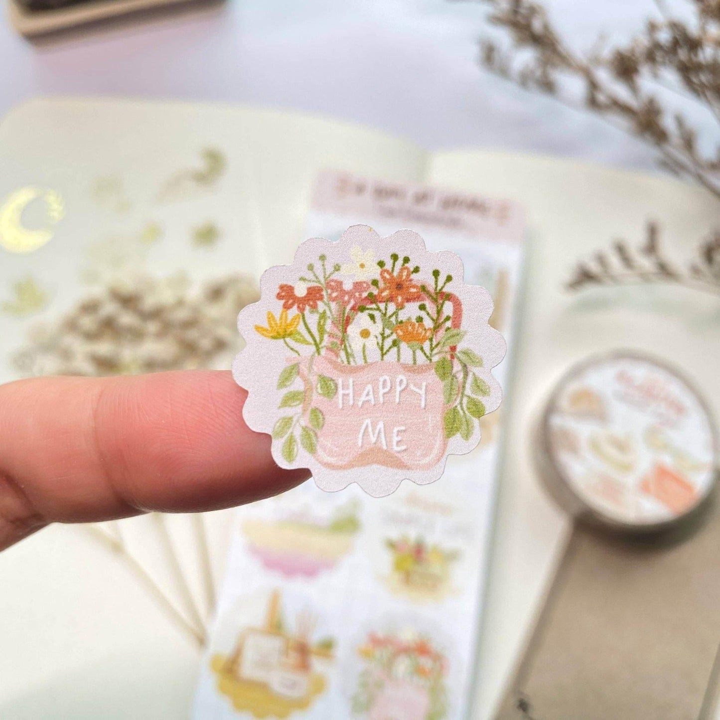 LETTOOn - Stickervel - Een dag thuis - The Dreamer's Bookshop.