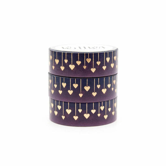 Willwa - Heart Strings Washi Tape - The Dreamer's Bookshop.