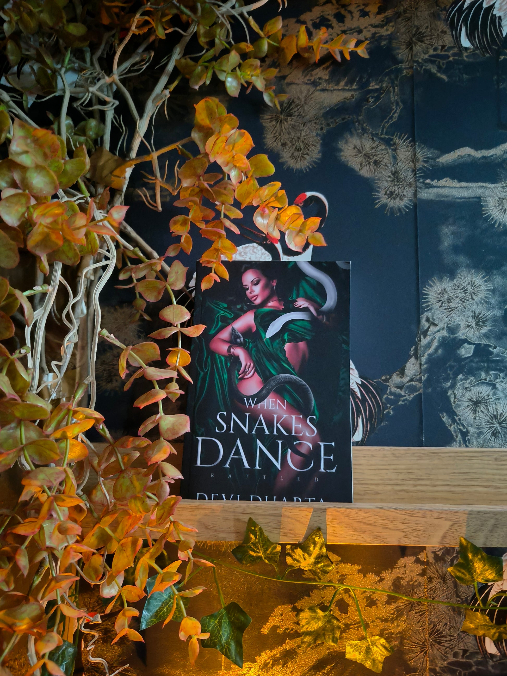A book: When Snakes Dance.