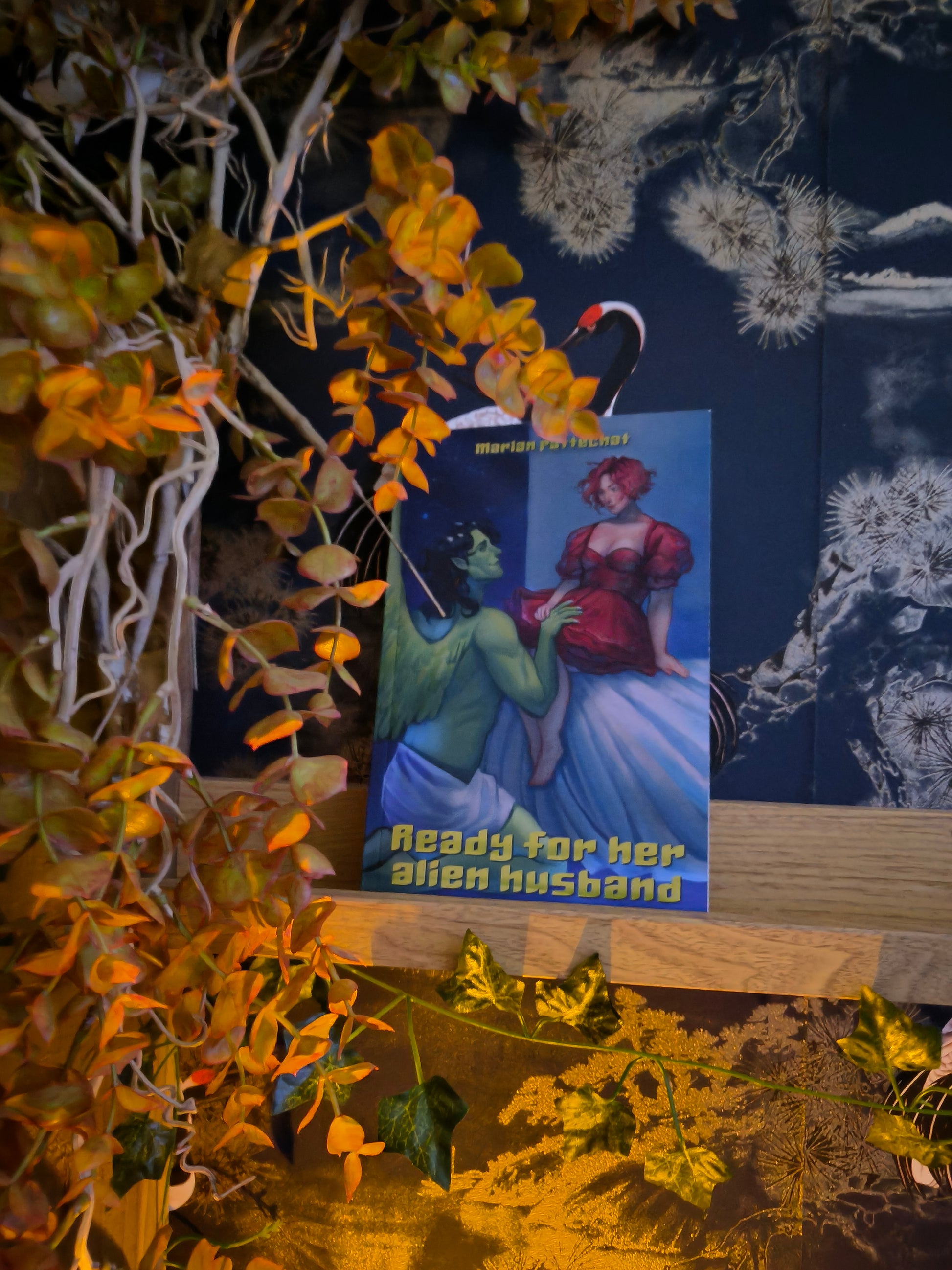 A book: Ready for her Alien Husband.