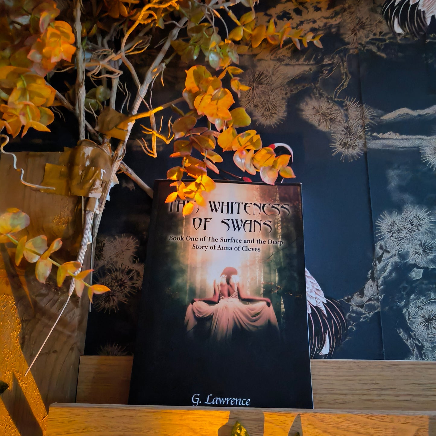 A book: This Whiteness of Swans.