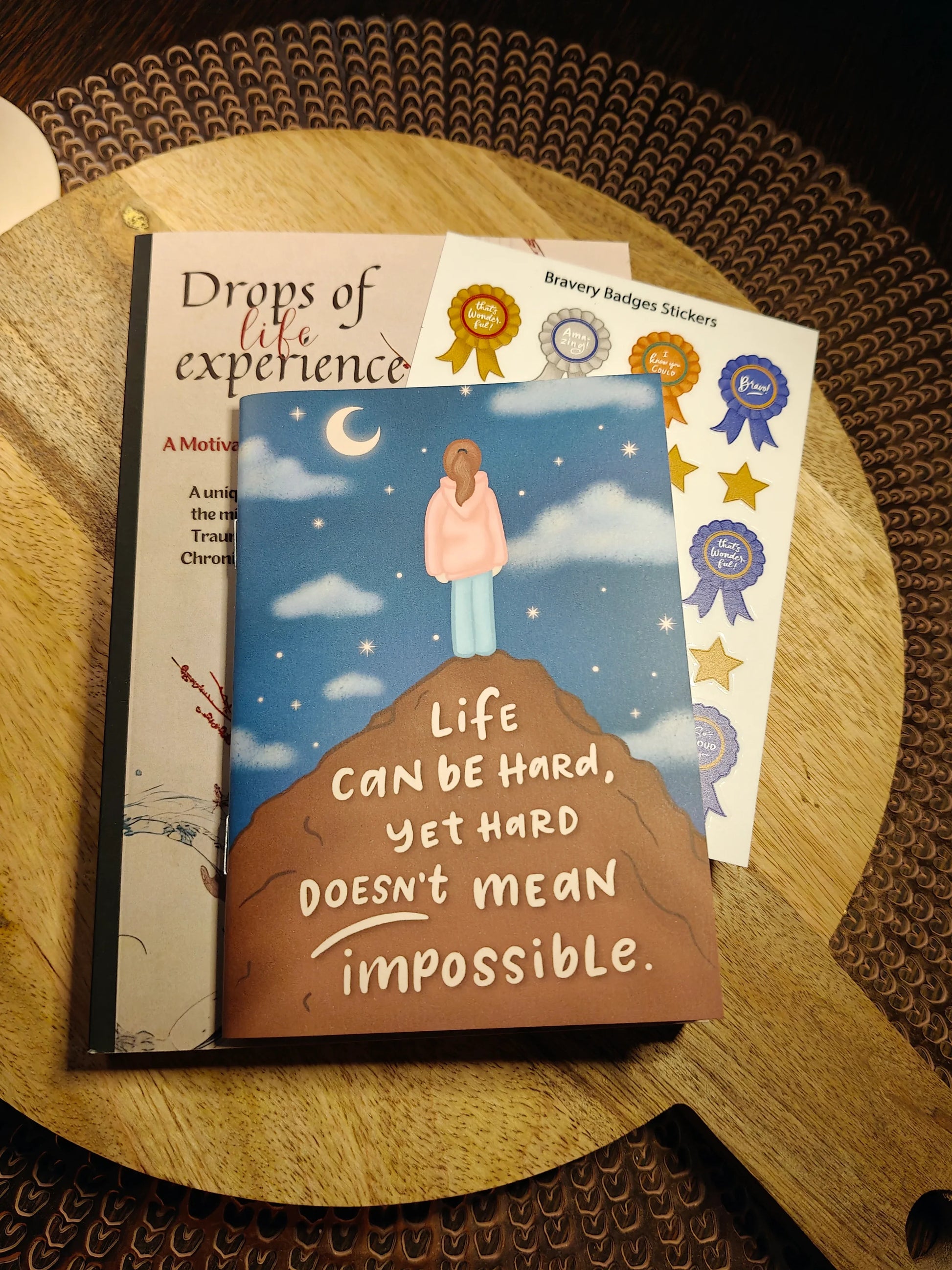 The Dreamer's Bookshop "Softcover Journal" Life Can be Hard - The Dreamer's Bookshop.