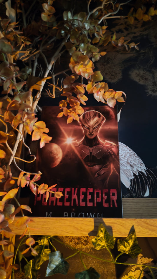 A book: The Peacekeeper.