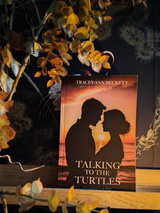 A book cover: Talking to the Turtles.