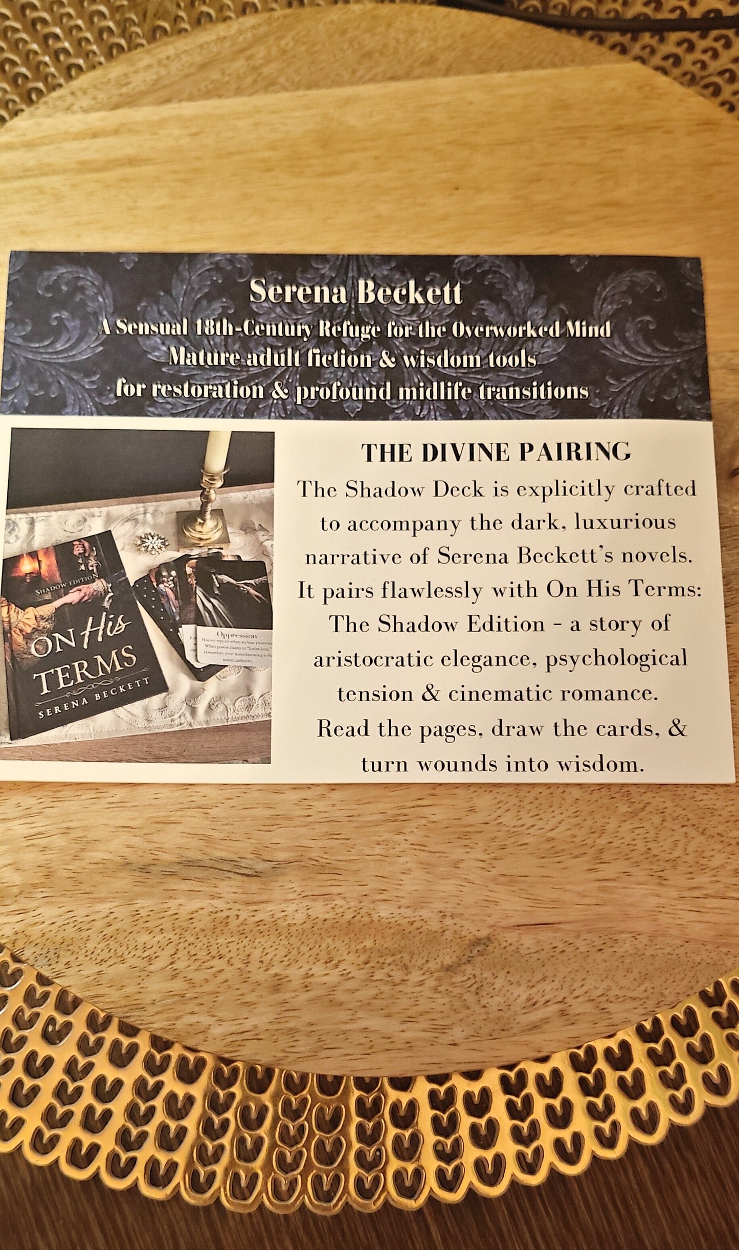 Wisdom Deck: The 18th Century Shadow Deck · Beckett Collection