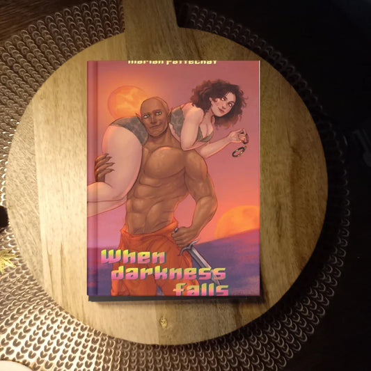 When Darkness Falls: A Sci-Fi Alien Romance · Marian Pattechat ✦ Indie Paperback