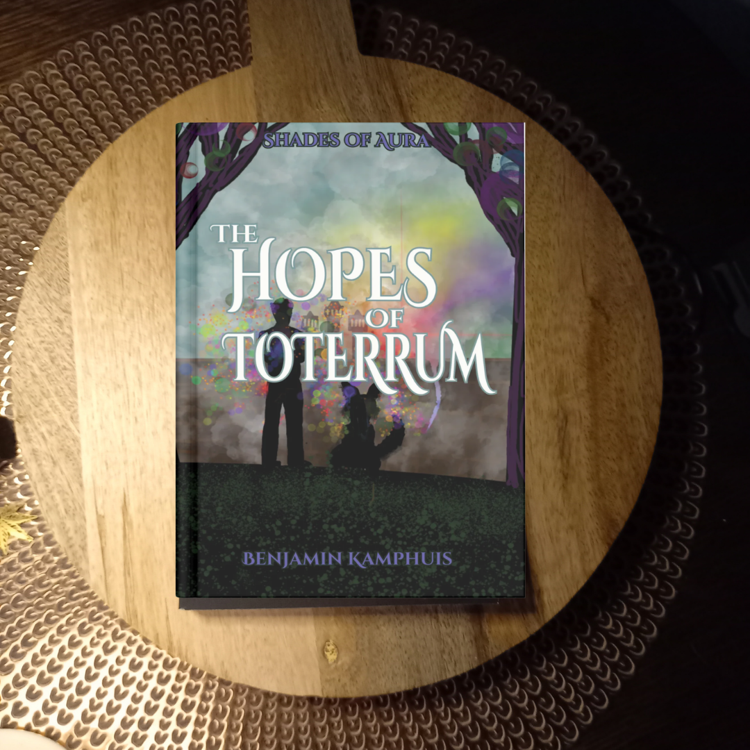 The Hopes of Toterrum (Shades of Aura, Book 3) · Benjamin Kamphuis ✦ Indie Paperback