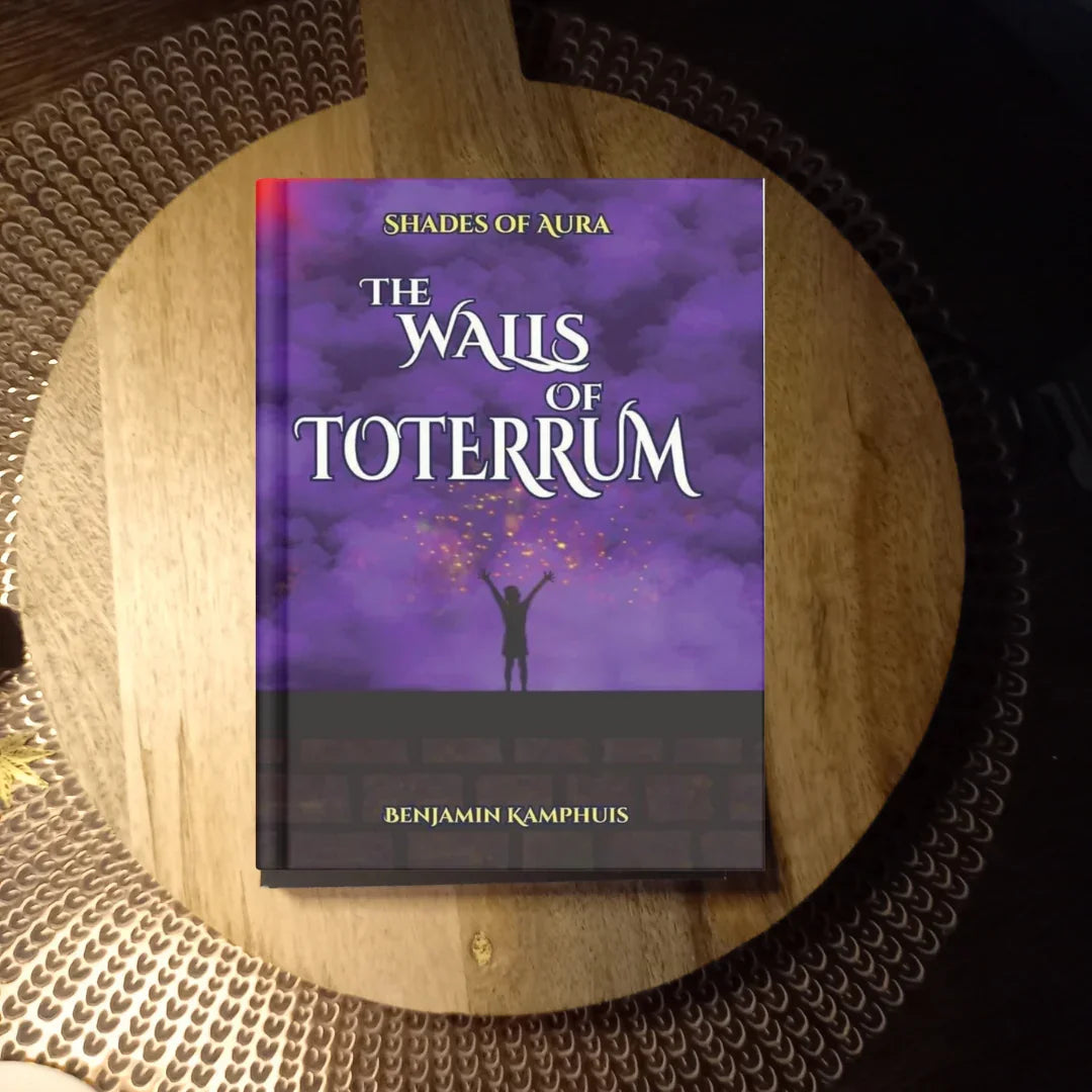 The Walls of Toterrum (Shades of Aura, Book 1) · Benjamin Kamphuis ✦ Indie Paperback