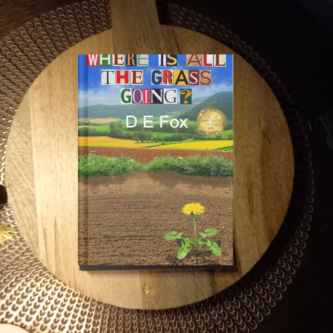 Where Is All the Grass Going? · D.E. Fox ✦ Indie Paperback