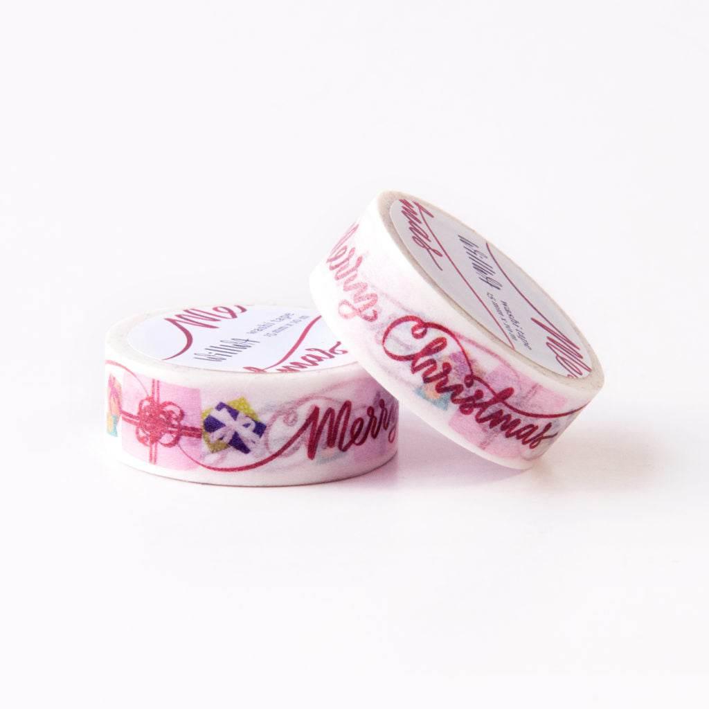 Willwa - Merry Christmas Washi Tape - The Dreamer's Bookshop.