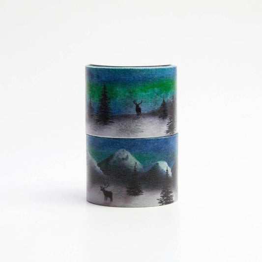 Willwa - Northern Lights Washi Tape - The Dreamer's Bookshop.