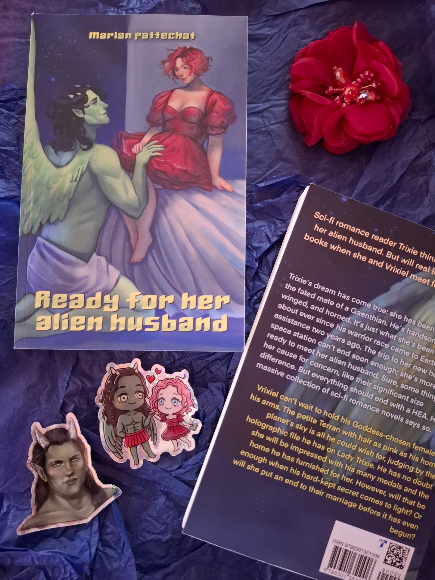 Ready for Her Alien Husband: A Sci-Fi Alien Romance · Marian Pattechat ✦ Indie Paperback