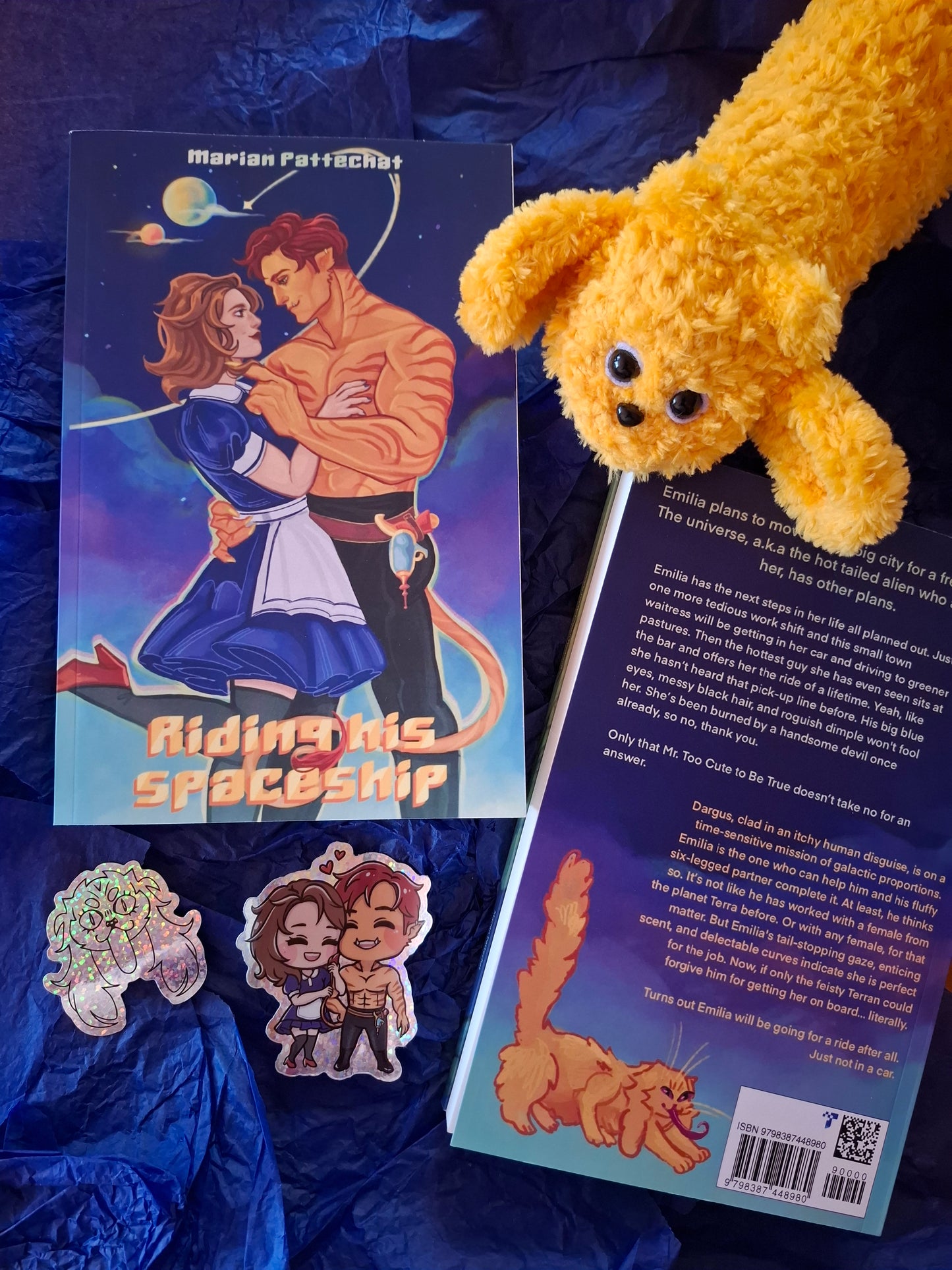 Riding His Spaceship: A Sci-Fi Alien Romance · Marian Pattechat ✦ Indie Paperback