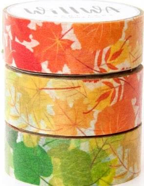 Willwa - COLORFUL SPLENDOR - Washi Tape - The Dreamer's Bookshop.
