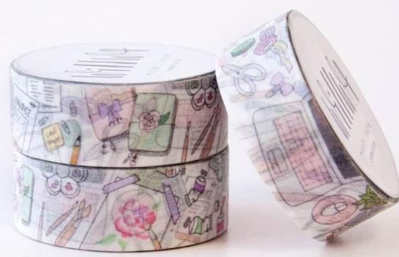 Willwa - My Everyday Workspace Washi Tape - The Dreamer's Bookshop.