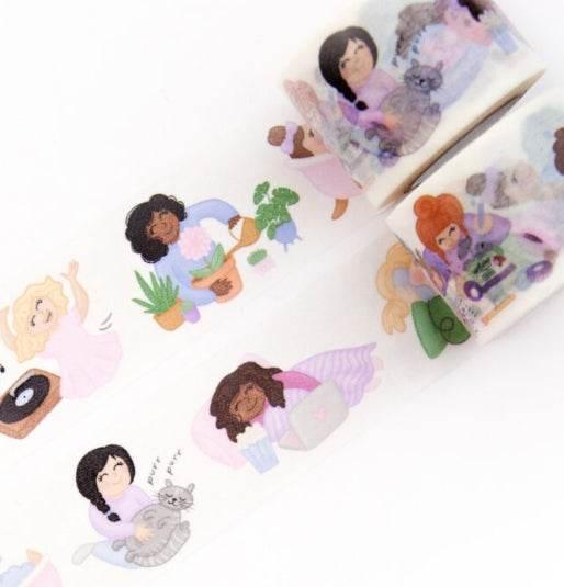 Willwa - Self Care Day Washi Tape - The Dreamer's Bookshop.
