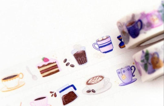 Willwa - Tea Cups & Coffee Mugs - Washi Tape - The Dreamer's Bookshop.