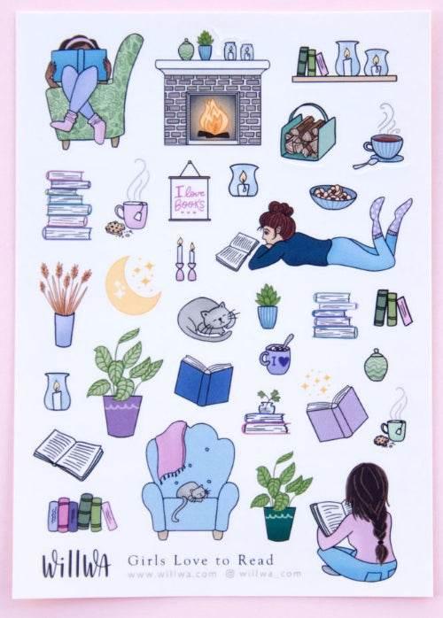 Willwa - Girls Love to Read - The Dreamer's Bookshop.