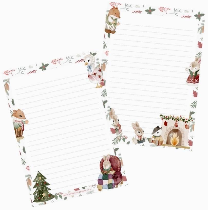 Penpaling Paula - Kerstdieren - Letterblok - The Dreamer's Bookshop.