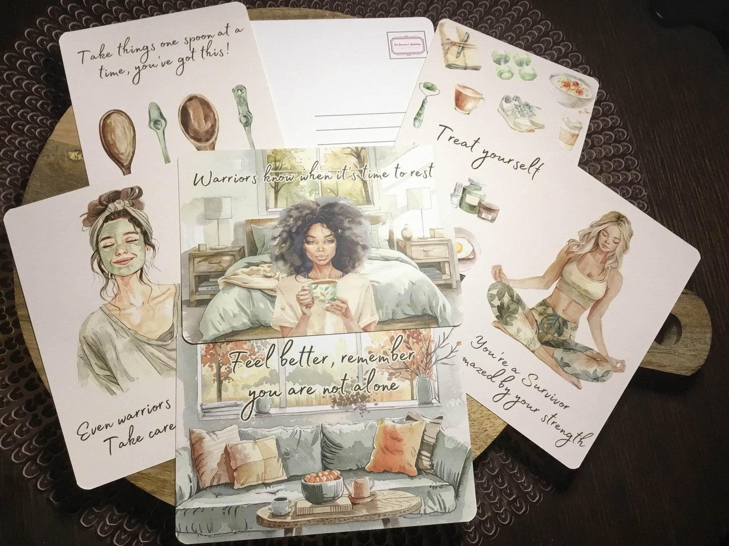 The Dreamer's Bookshop Chronic Illness "Take Things" Art Print Card - The Dreamer's Bookshop.