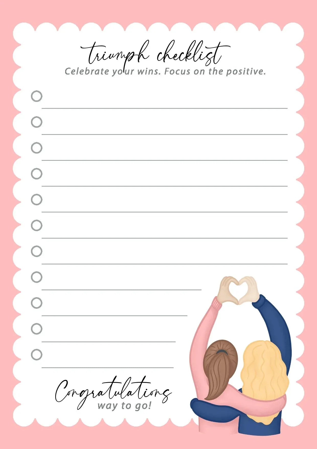 The Dreamer's Bookshop "Notepad" Celebrate Your Wins - The Dreamer's Bookshop.