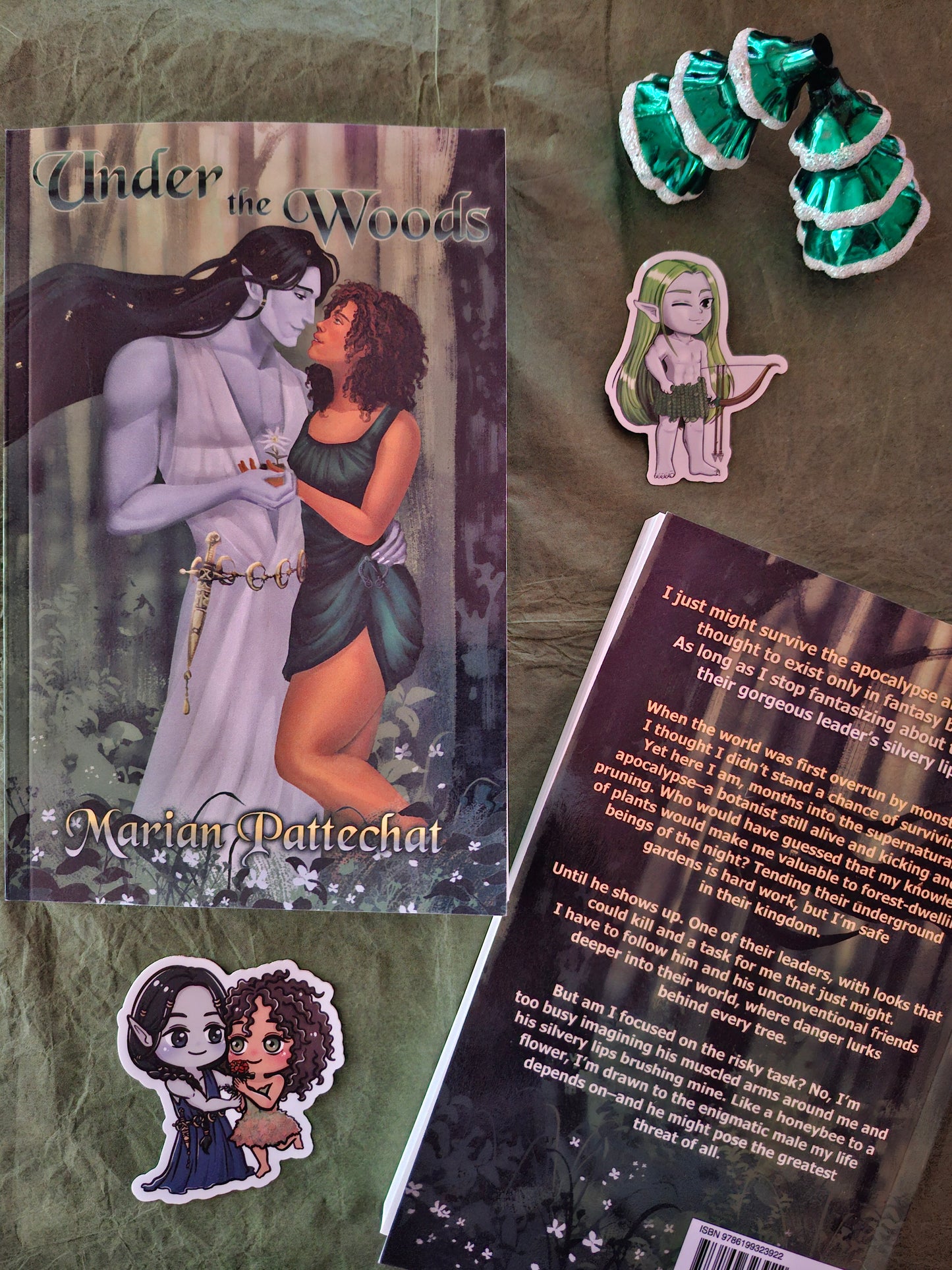 Under the Woods: A Fantasy Monster Romance · Marian Pattechat ✦ Indie Paperback