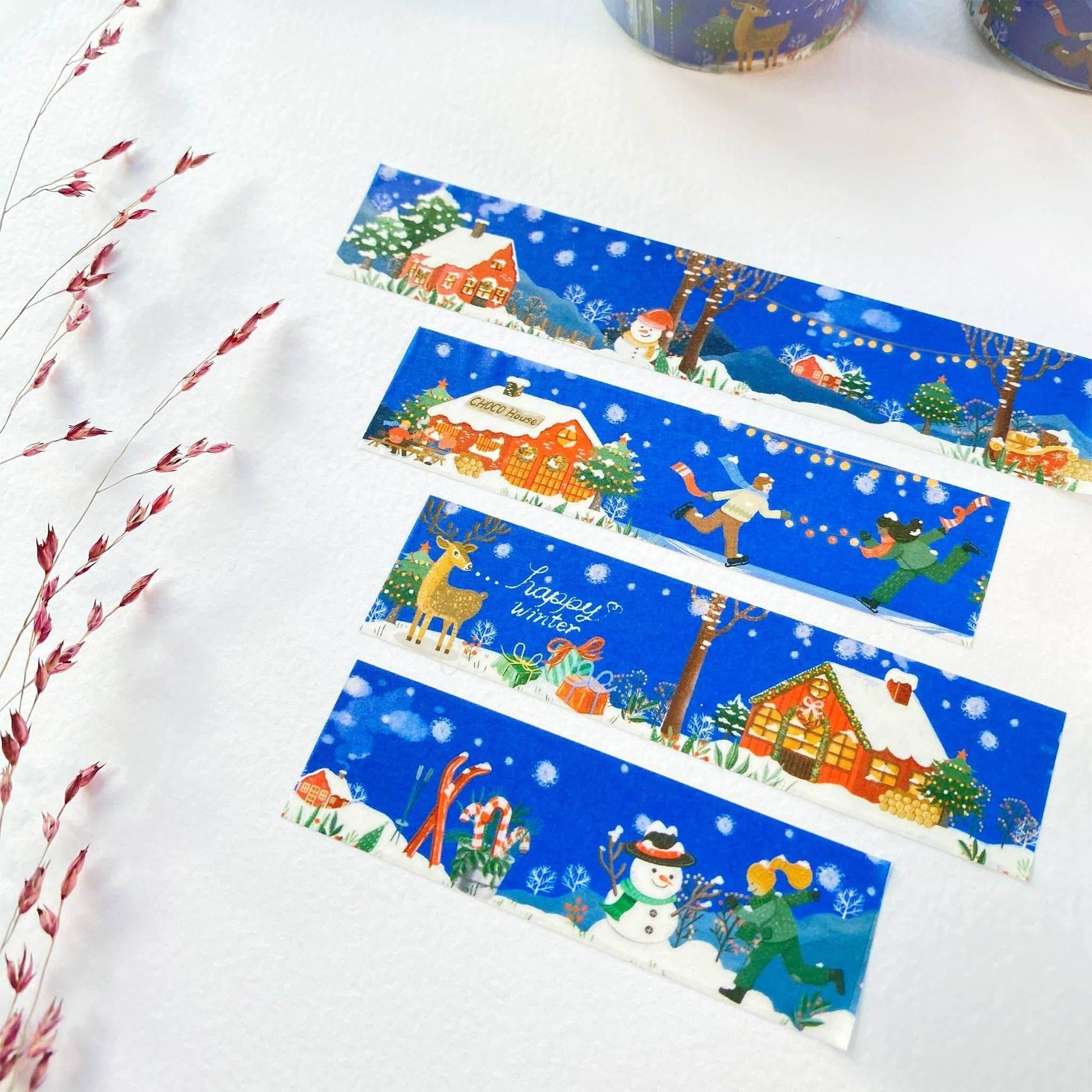 LETTOOn - Washi-tape - Gezellige Winter - The Dreamer's Bookshop.