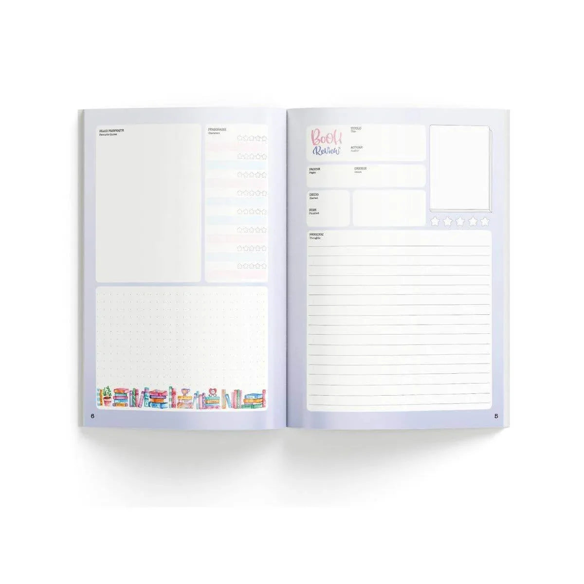 Very Wonder di Chiara Veri - Book Journal - Boekenplank - The Dreamer's Bookshop.